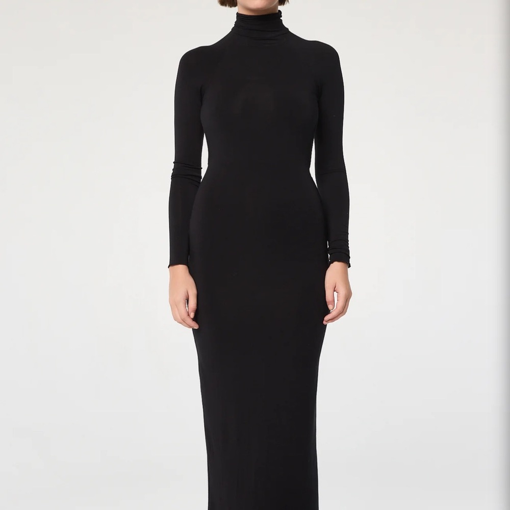 The Line by K Black Long Sleeve Dress NWT